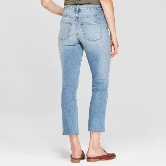 Universal Thread Light Blue Ankle Jeans - Picture 2 of 5